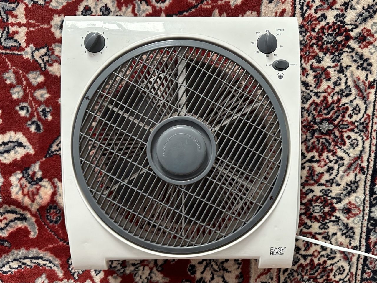 Ein Box-Ventilator