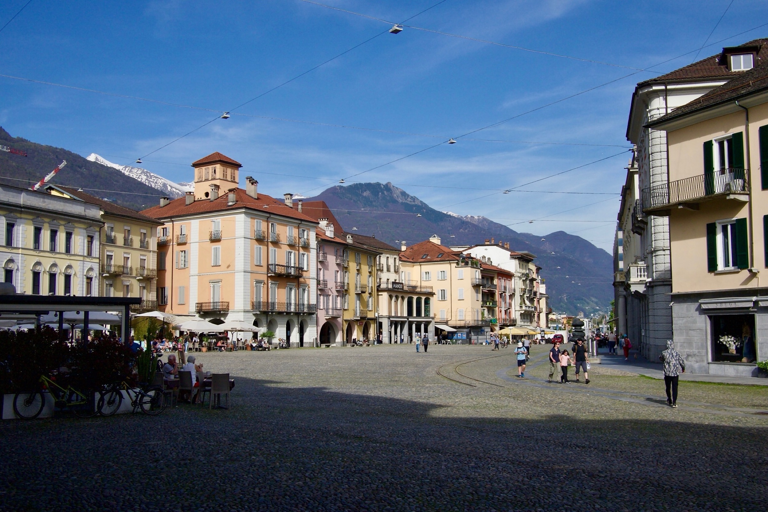 Rund um den Piazza Grande.