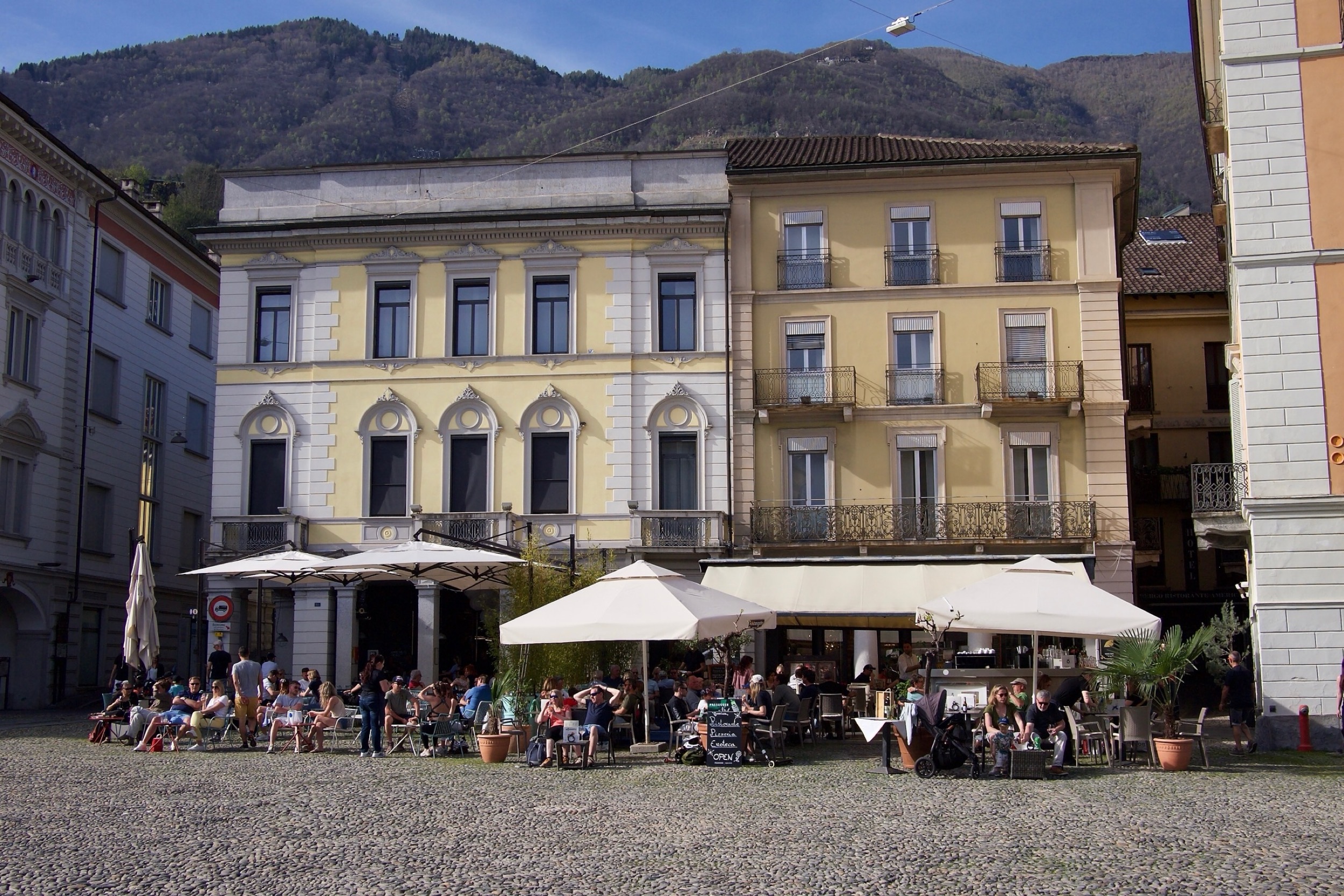 Rund um den Piazza Grande.